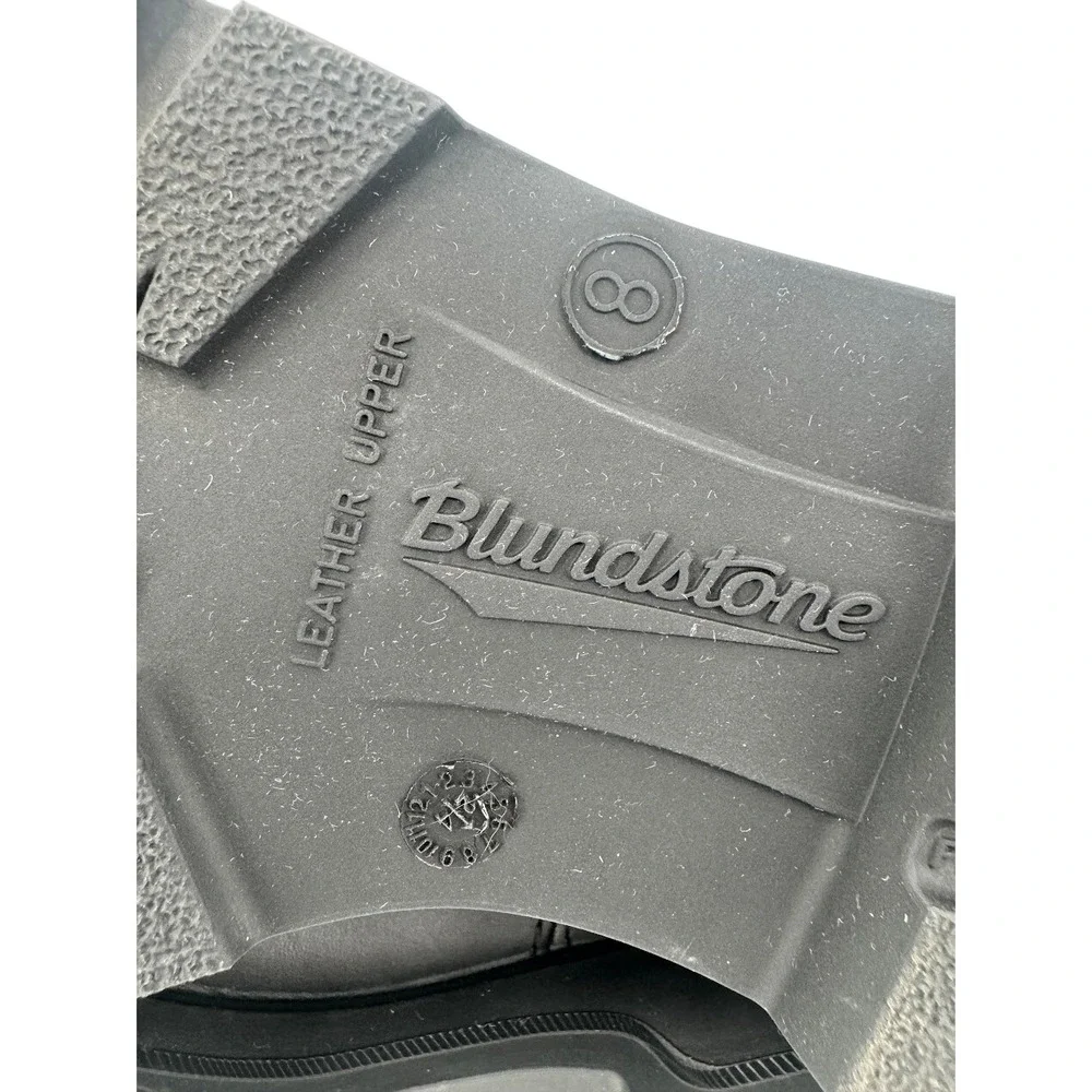 Blundstone Thermal #566 Chelsea Boots Black Leather Insulated Sheepskin MenUS 9